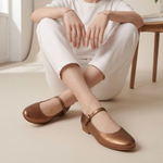 Load image into Gallery viewer, Estelle in Bronze - Ballet Flats - Rob and Mara
