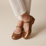 Load image into Gallery viewer, Estelle in Bronze - Ballet Flats - Rob and Mara
