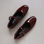 Load image into Gallery viewer, Estelle in Burgundy Patent
