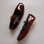 Load image into Gallery viewer, Estelle in Burgundy Patent

