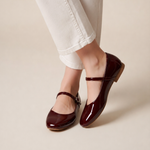 Load image into Gallery viewer, Estelle in Burgundy Patent

