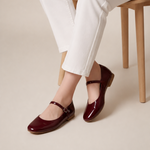 Load image into Gallery viewer, Estelle in Burgundy Patent

