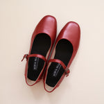 Load image into Gallery viewer, Estelle in Metallic Ruby Red
