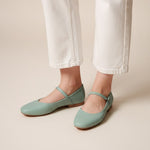 Load image into Gallery viewer, Estelle in Mint - Ballet Flats - Rob and Mara

