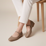 Load image into Gallery viewer, Estelle in Nude - Ballet Flats - Rob and Mara
