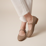 Load image into Gallery viewer, Estelle in Nude - Ballet Flats - Rob and Mara
