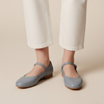 Load image into Gallery viewer, Estelle in Robin Blue - Ballet Flats - Rob and Mara
