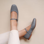 Load image into Gallery viewer, Estelle in Robin Blue - Ballet Flats - Rob and Mara
