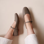 Load image into Gallery viewer, Estelle in Taupe - Ballet Flats - Rob and Mara
