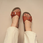 Load image into Gallery viewer, Bonnie in Vintage Tan (on beige sole)
