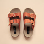 Load image into Gallery viewer, Leslie in Vintage Tan (on beige sole)
