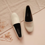 Load image into Gallery viewer, Paige in Ivory - Loafers - Rob and Mara
