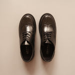 Load image into Gallery viewer, Raven in All Black Mono - Brogues - Rob and Mara
