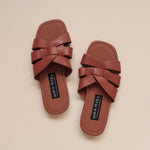 Load image into Gallery viewer, Hailey in Tan - Sandals - Rob and Mara
