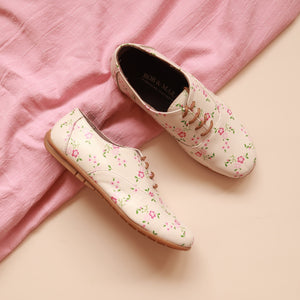 Margaux in Flower Power (Limited Edition) - Brogues - Rob and Mara