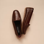 Load image into Gallery viewer, Devon in Walnut - Moccasins - Rob and Mara
