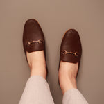 Load image into Gallery viewer, Celeste in Amaretto - Mules - Rob and Mara
