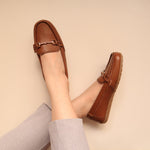 Load image into Gallery viewer, Florence in Brown - Moccasins - Rob and Mara
