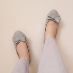 Load image into Gallery viewer, Primrose in Fog - Ballet Flats - Rob and Mara
