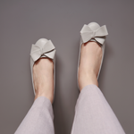 Load image into Gallery viewer, Primrose in Fog - Ballet Flats - Rob and Mara
