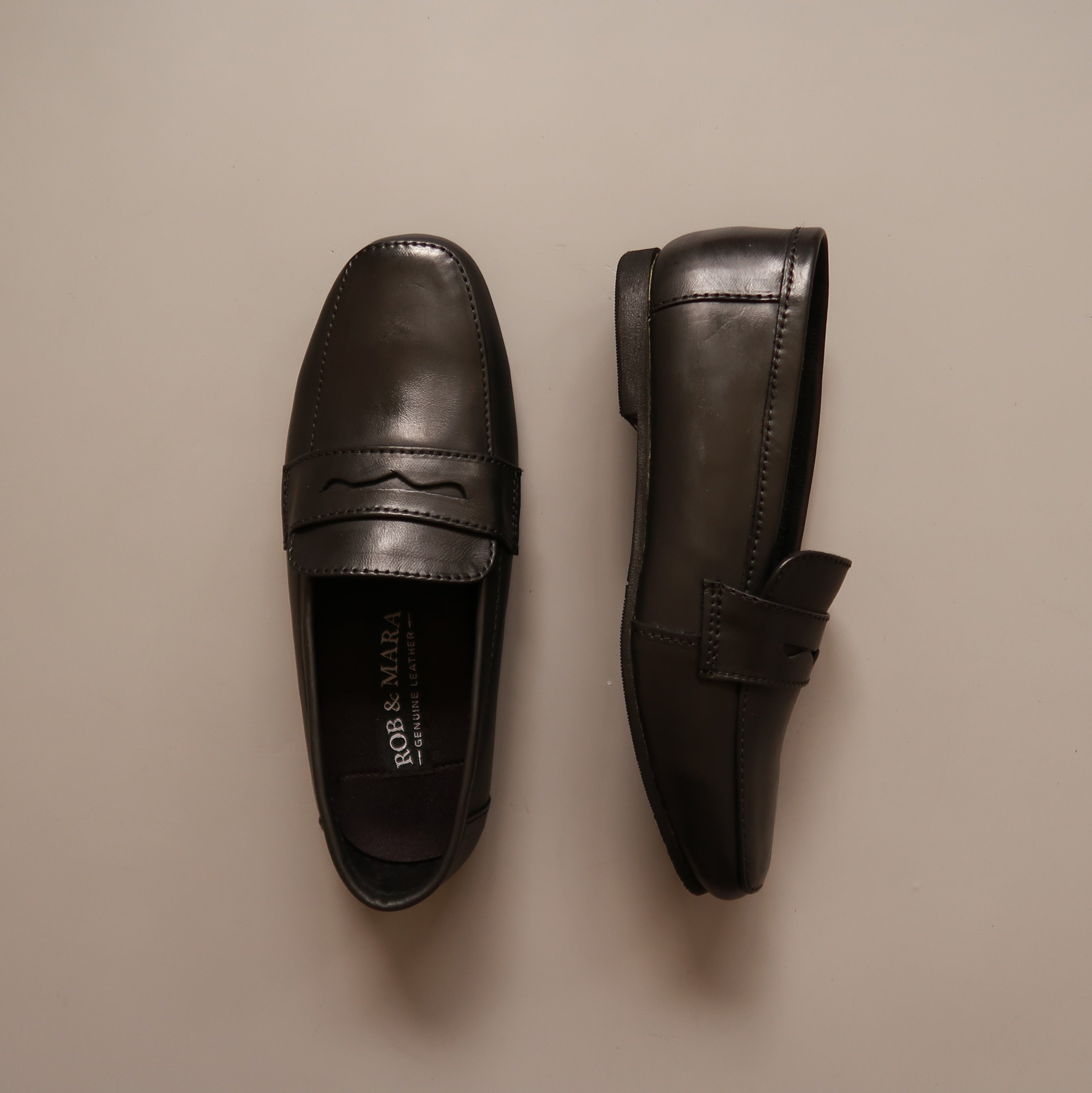 Vienna in Black - Loafers - Rob and Mara