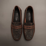 Load image into Gallery viewer, Vienna in Espresso Croc (Limited Edition) - Loafers - Rob and Mara
