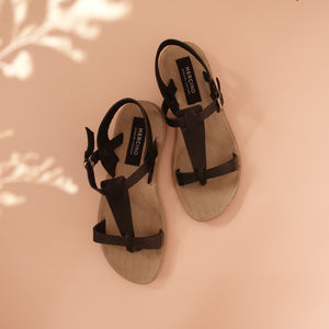 Jenny in Black - Sandals - Mercino