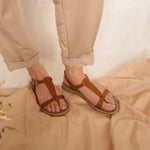 Load image into Gallery viewer, Jenny in Brown - Sandals - Mercino
