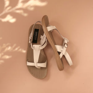 Jenny in White - Sandals - Mercino