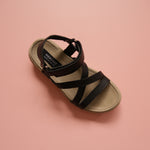 Load image into Gallery viewer, Louise in Black - Sandals - Mercino
