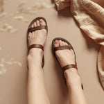 Load image into Gallery viewer, Tanya in Brown - Sandals - Mercino
