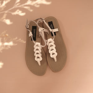 Therese in White - Sandals - Mercino