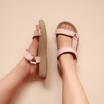 Load image into Gallery viewer, Zoe in Blush (on beige sole) - Sandals - Mercino
