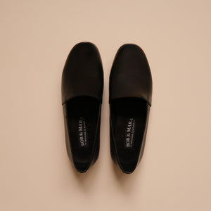 Paige in Black - Loafers - Rob and Mara