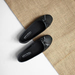 Load image into Gallery viewer, Bella in Black - Ballet Flats - Rob and Mara
