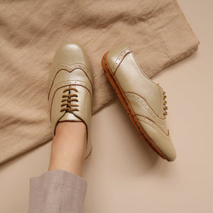 Aster in Pearl - Brogues - Rob and Mara