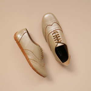 Aster in Pearl - Brogues - Rob and Mara