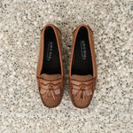 Load image into Gallery viewer, Charlotte in Brown &amp; Coffee - Moccasins - Rob and Mara
