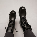 Load image into Gallery viewer, Heron in All Black Mono - Boots - Rob and Mara
