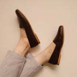 Load image into Gallery viewer, Paige in Amaretto - Loafers - Rob and Mara
