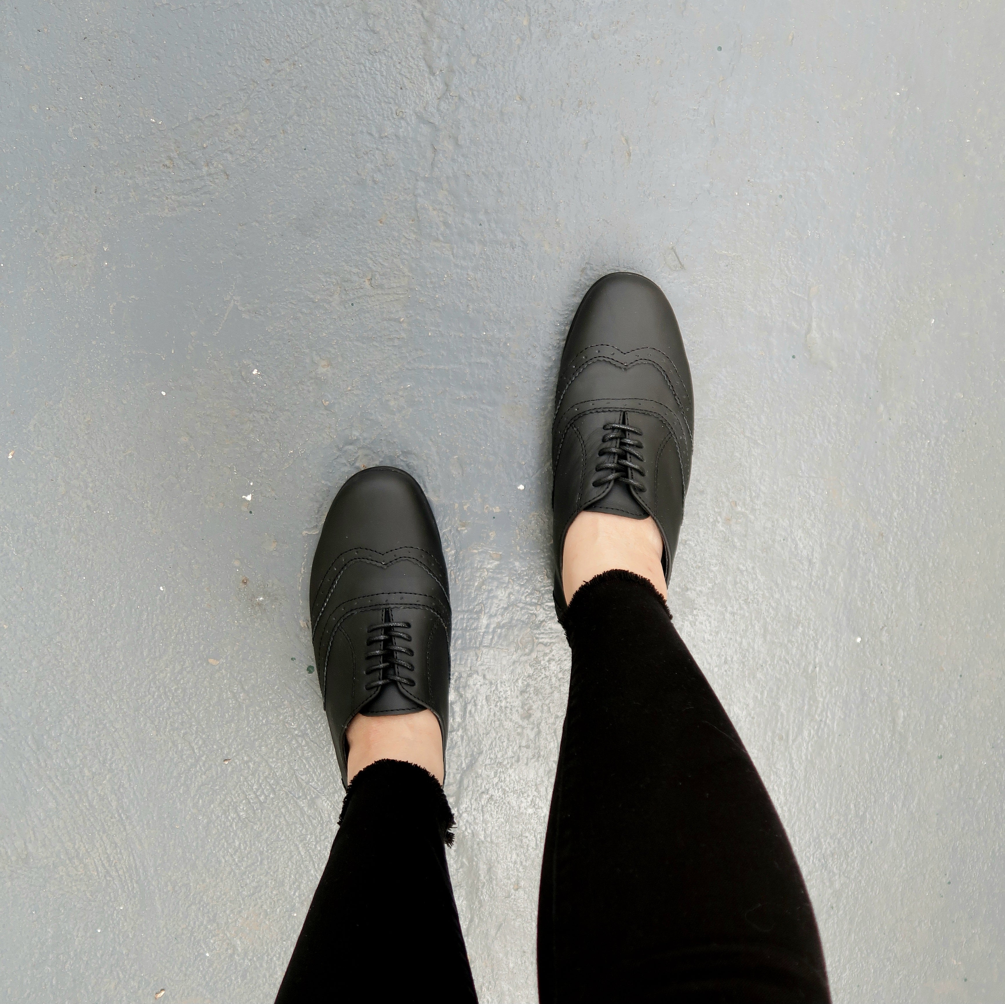 Aster in Black - Brogues - Rob and Mara