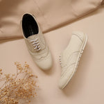 Load image into Gallery viewer, Aster in White - Brogues - Rob and Mara
