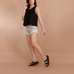 Load image into Gallery viewer, Bailey in All Black - Sandals - Mercino
