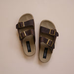 Load image into Gallery viewer, Bailey in Vintage Brown (on beige sole) - Sandals - Mercino
