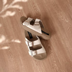 Load image into Gallery viewer, Bailey in White (on beige sole) - Sandals - Mercino
