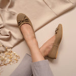 Load image into Gallery viewer, Bella in Beige - Ballet Flats - Rob and Mara
