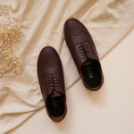 Load image into Gallery viewer, Ezra in Amaretto - Brogues - Rob and Mara
