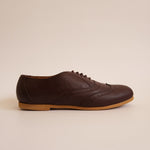 Load image into Gallery viewer, Ezra in Amaretto - Brogues - Rob and Mara
