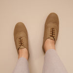 Load image into Gallery viewer, Ezra in Beige - Brogues - Rob and Mara
