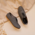 Load image into Gallery viewer, Ezra in Stone Gray - Brogues - Rob and Mara
